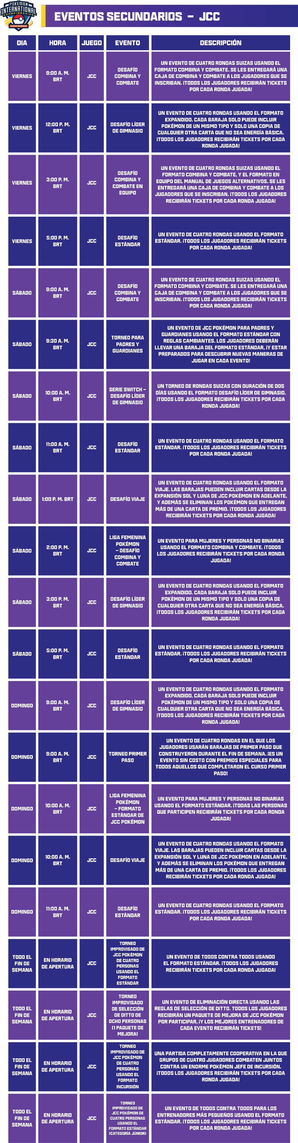 Pokémon Scarlet and Pokémon Violet Side Events